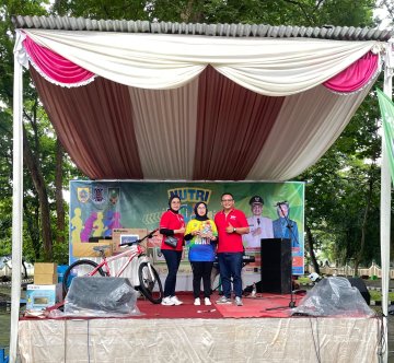 PT Dragon Prima Farma Hadir di Nutrifun Run 2026 Pemalang, Ribuan Peserta Antusias Coba Minyak Urut Dragon